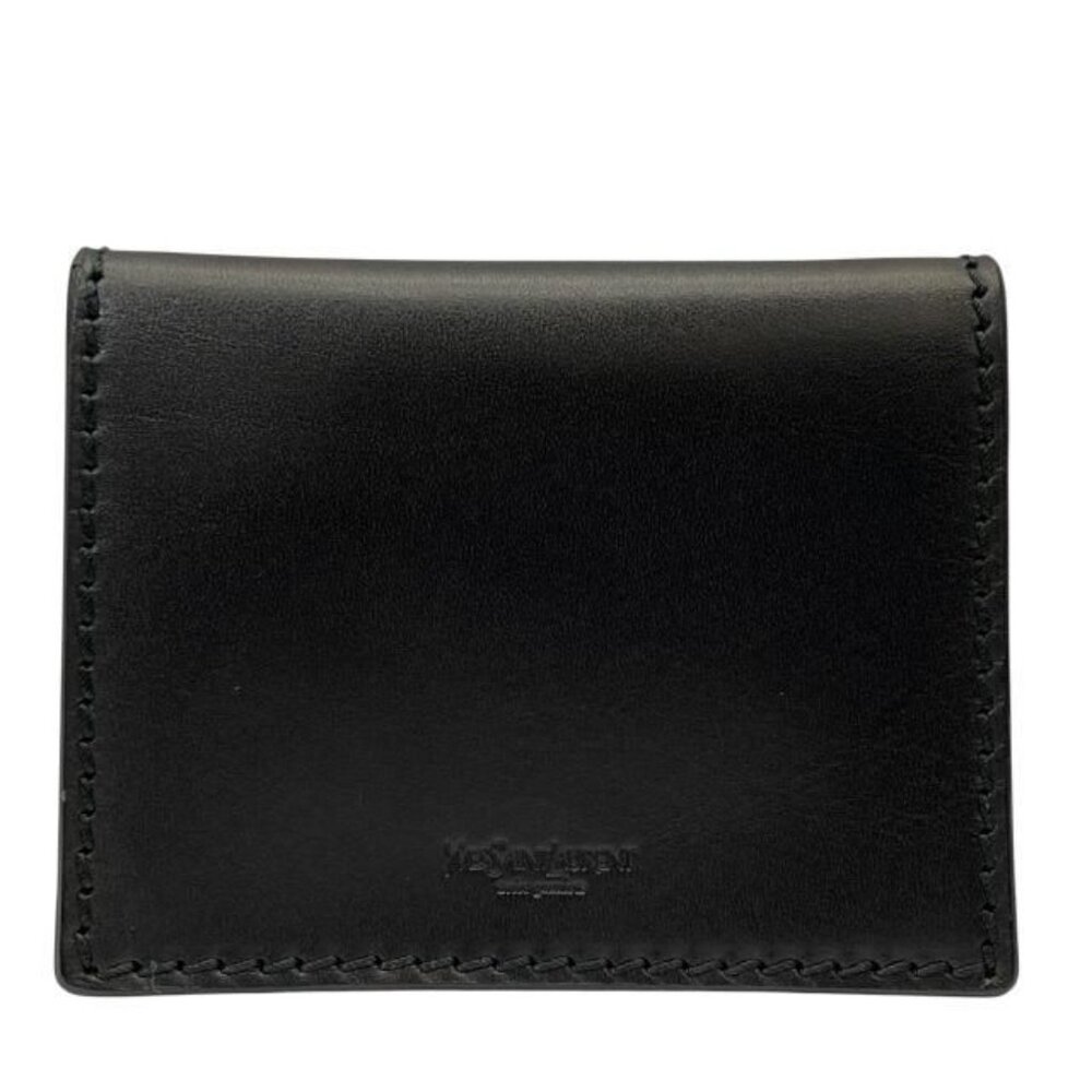 Yves Saint Laurent Card Case Pass Case Business Card Holder - Picture 2 of 10